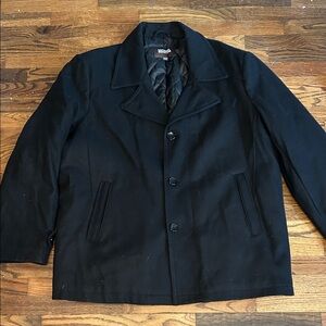 MICHAEL Michael Kors Black Pea Coat